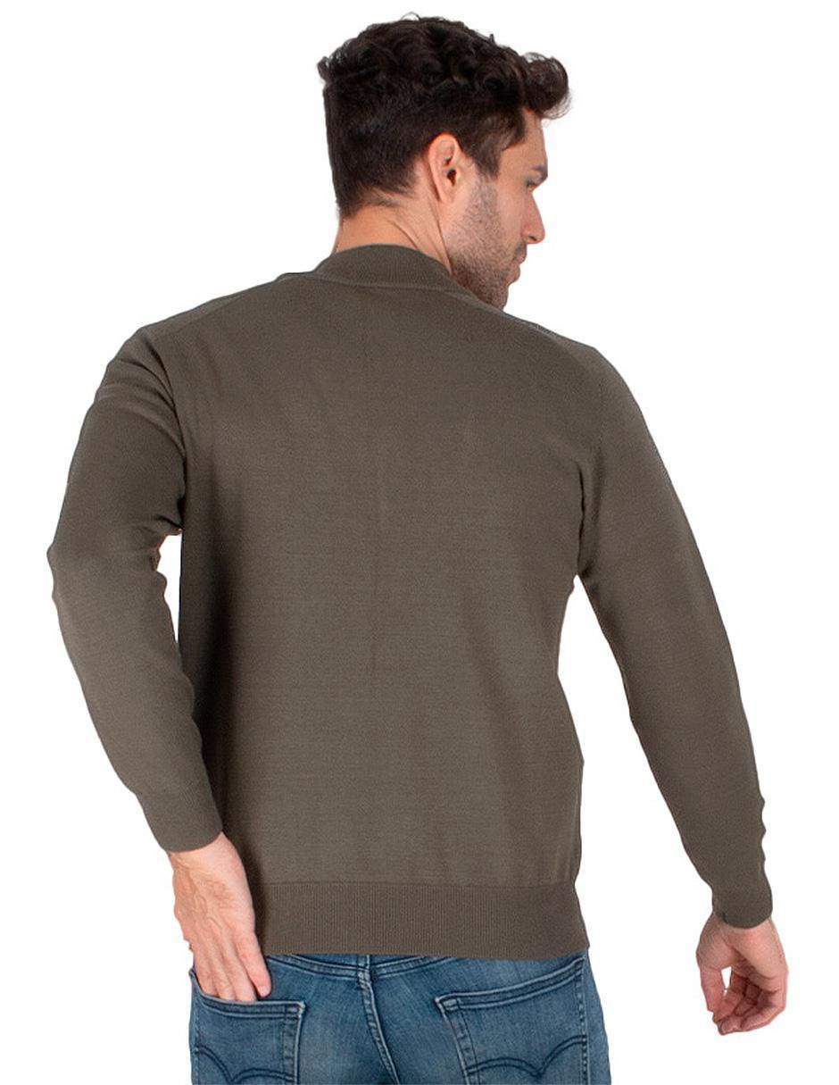 Suéter cuello alto para hombre 4