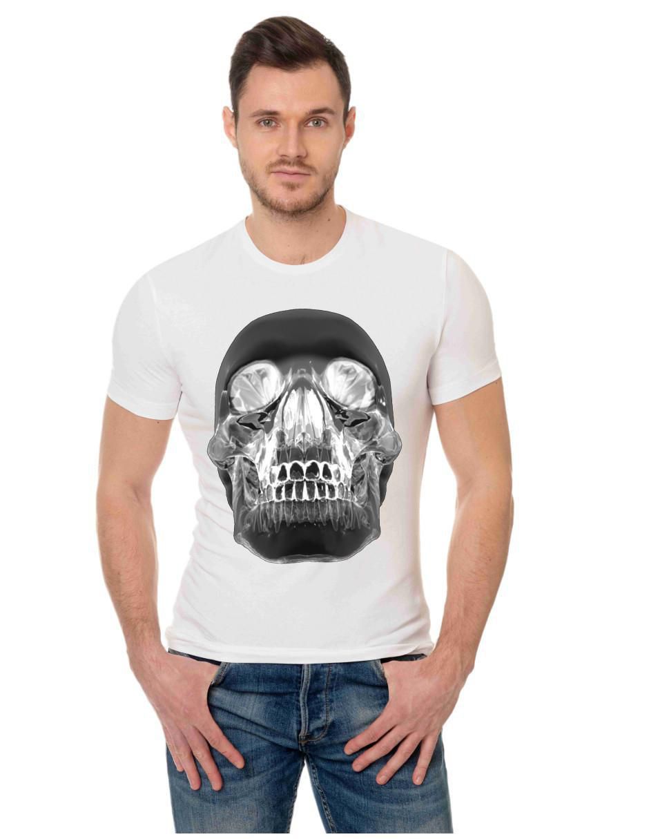 Playera Atlética Calavera cuello redondo para hombre