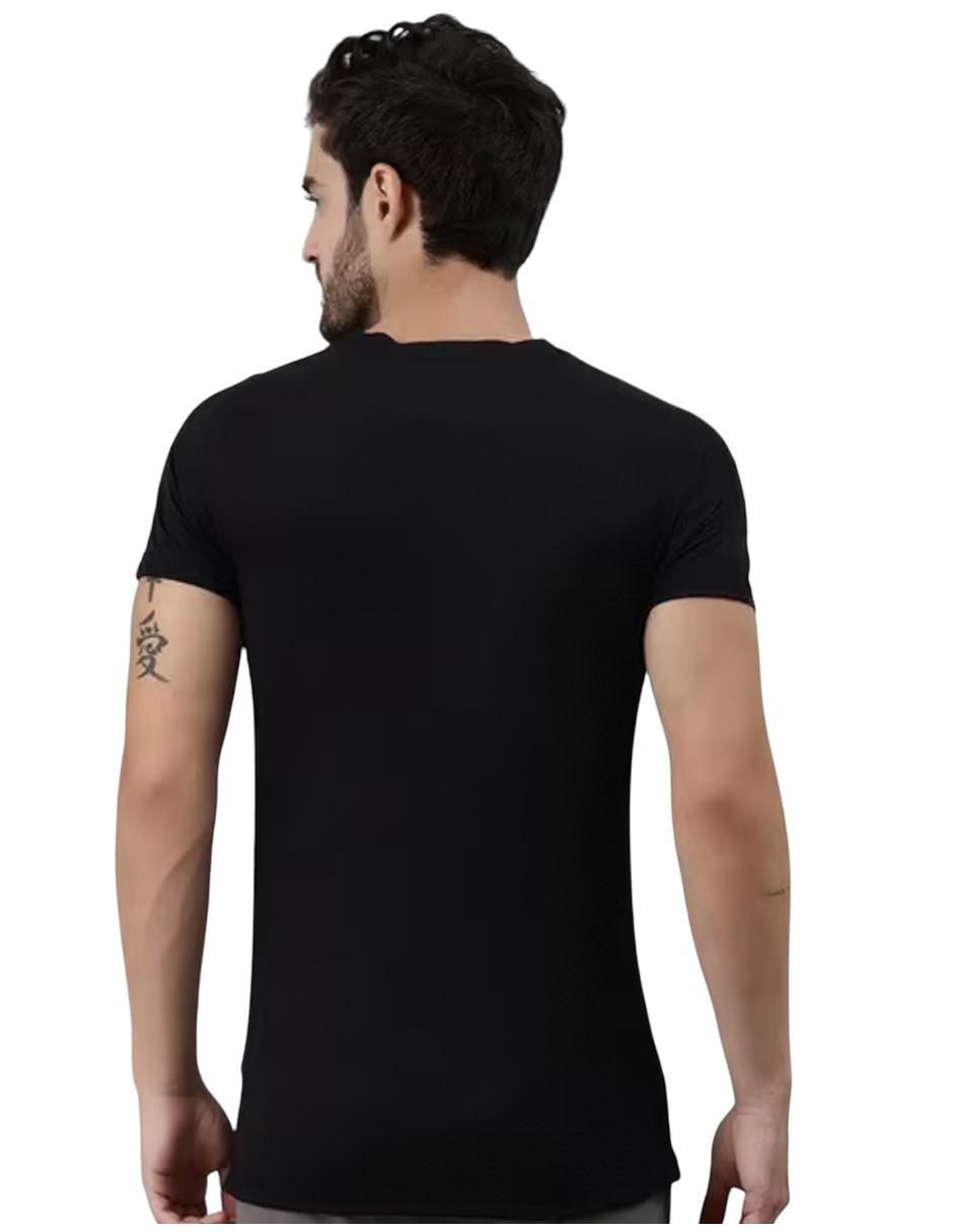 Playera Alta Gama Slim Nightlife cuello redondo para hombre 4