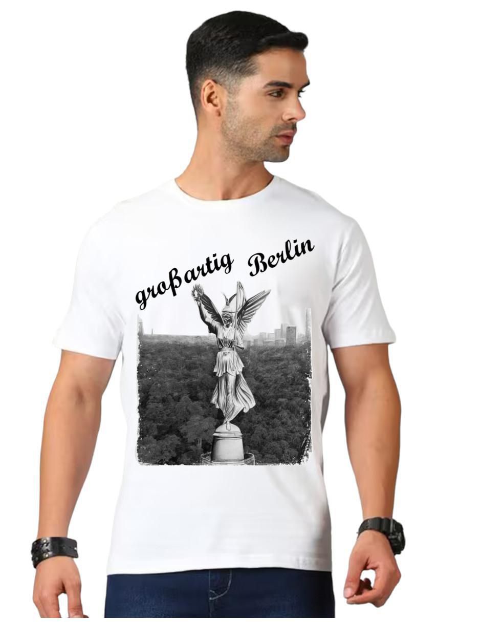 Playera Alta Gama Gran Berlín Alemania cuello redondo para hombre