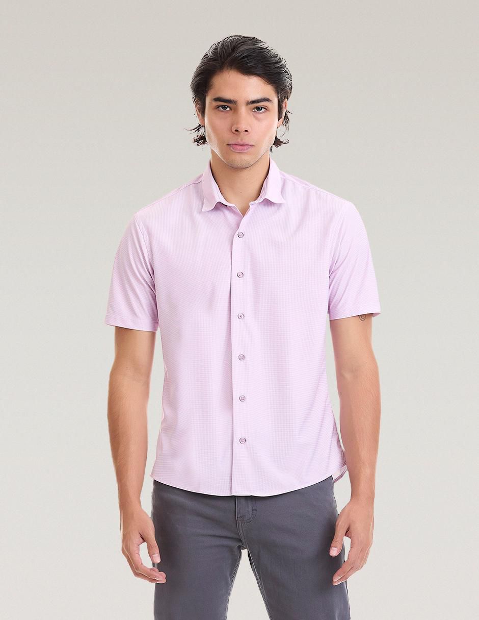 Camisa Business casual manga corta para hombre Camisa Business casual manga corta para hombre