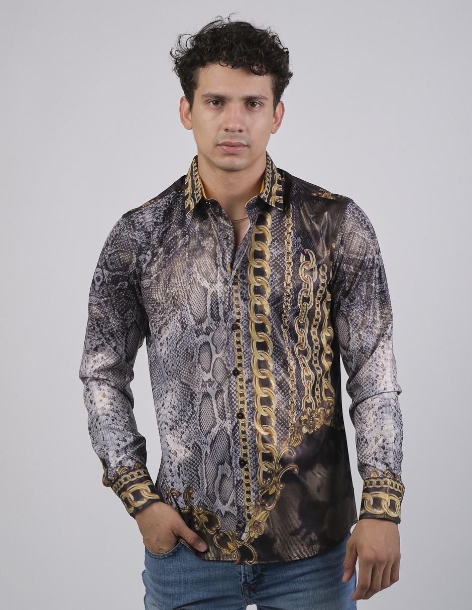 Camisa casual manga larga para hombre Camisa casual manga larga para hombre