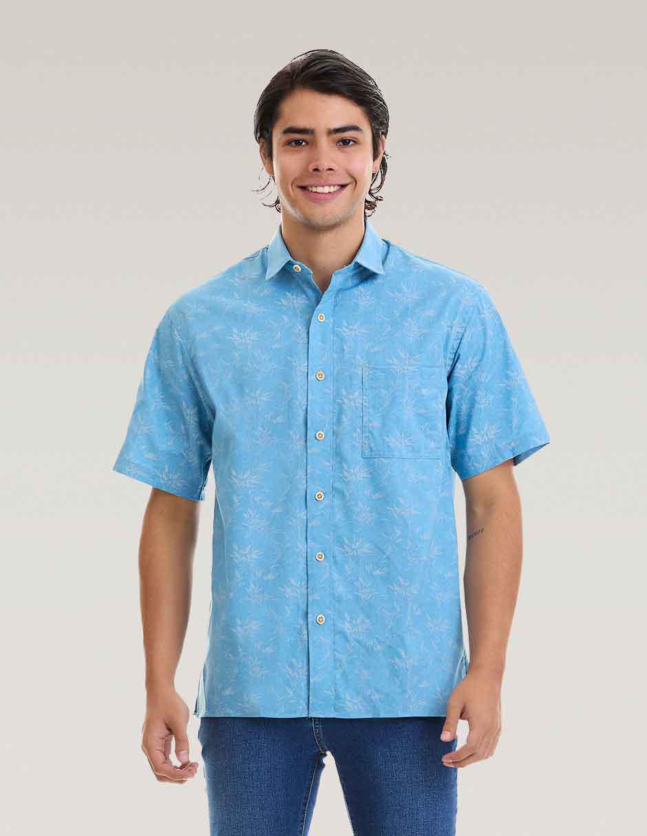Camisa Business Casual de algodón manga corta para hombre Camisa Business Casual de algodón manga corta para hombre