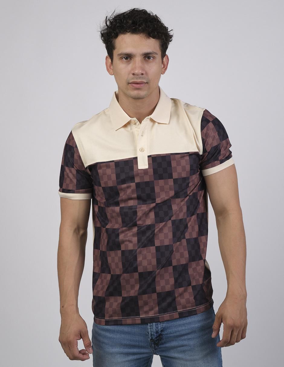 Playera tipo polo para hombre