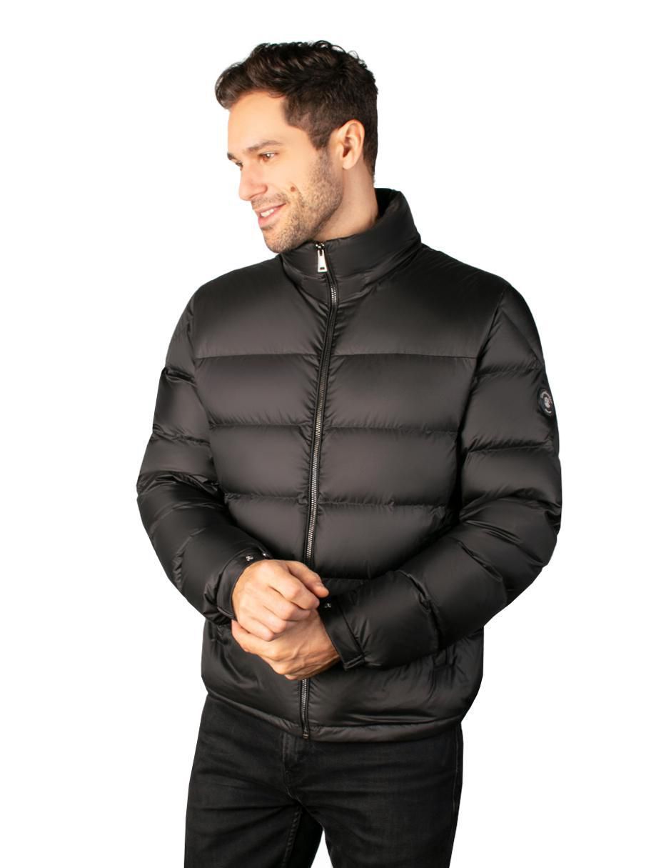 Chamarra acolchada con capucha para hombre 2