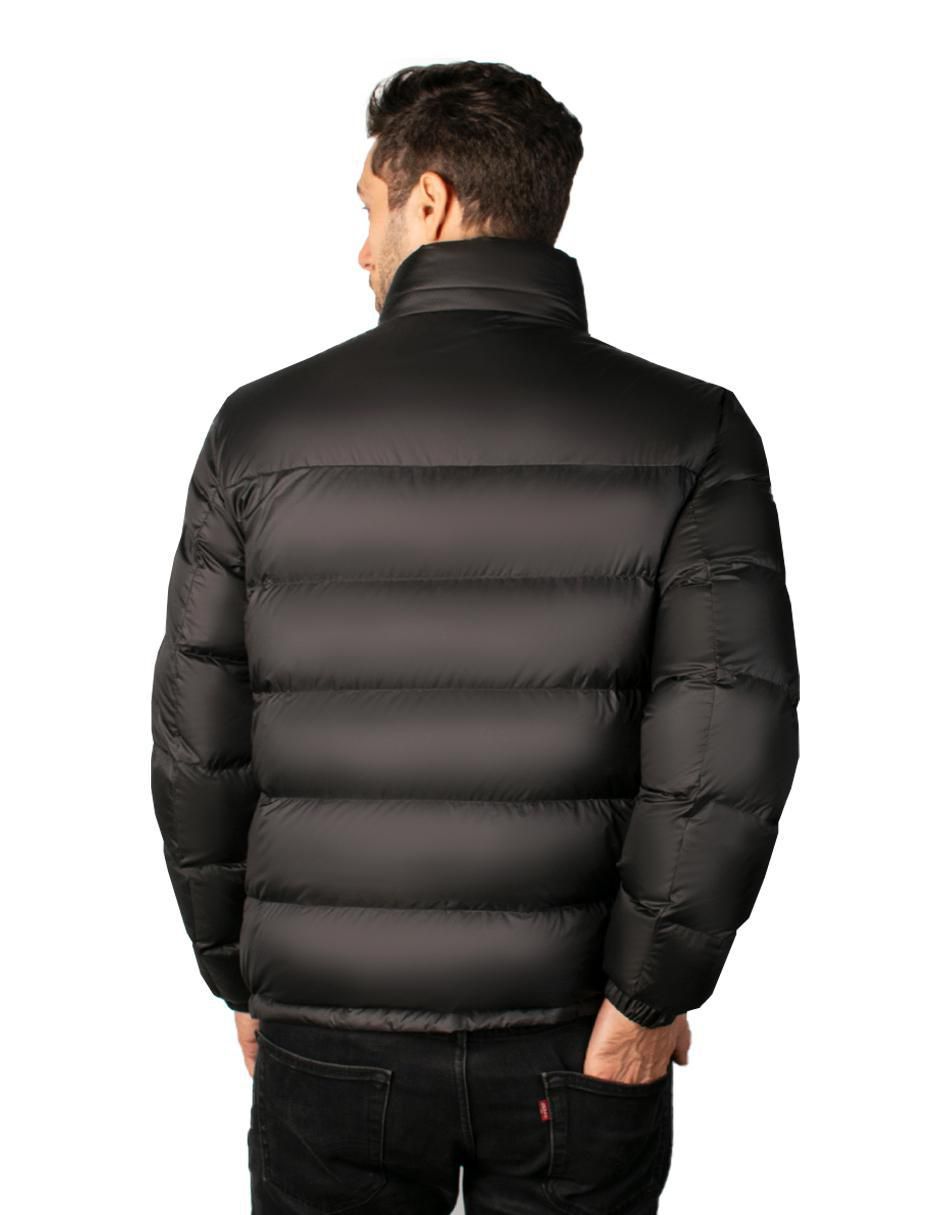 Chamarra acolchada con capucha para hombre 6