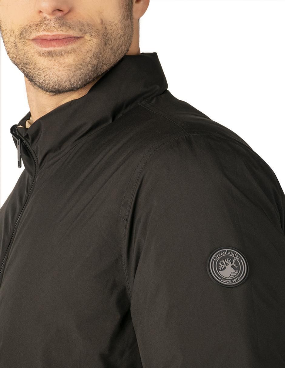 Chamarra acolchada repelente al agua reversible para hombre 7
