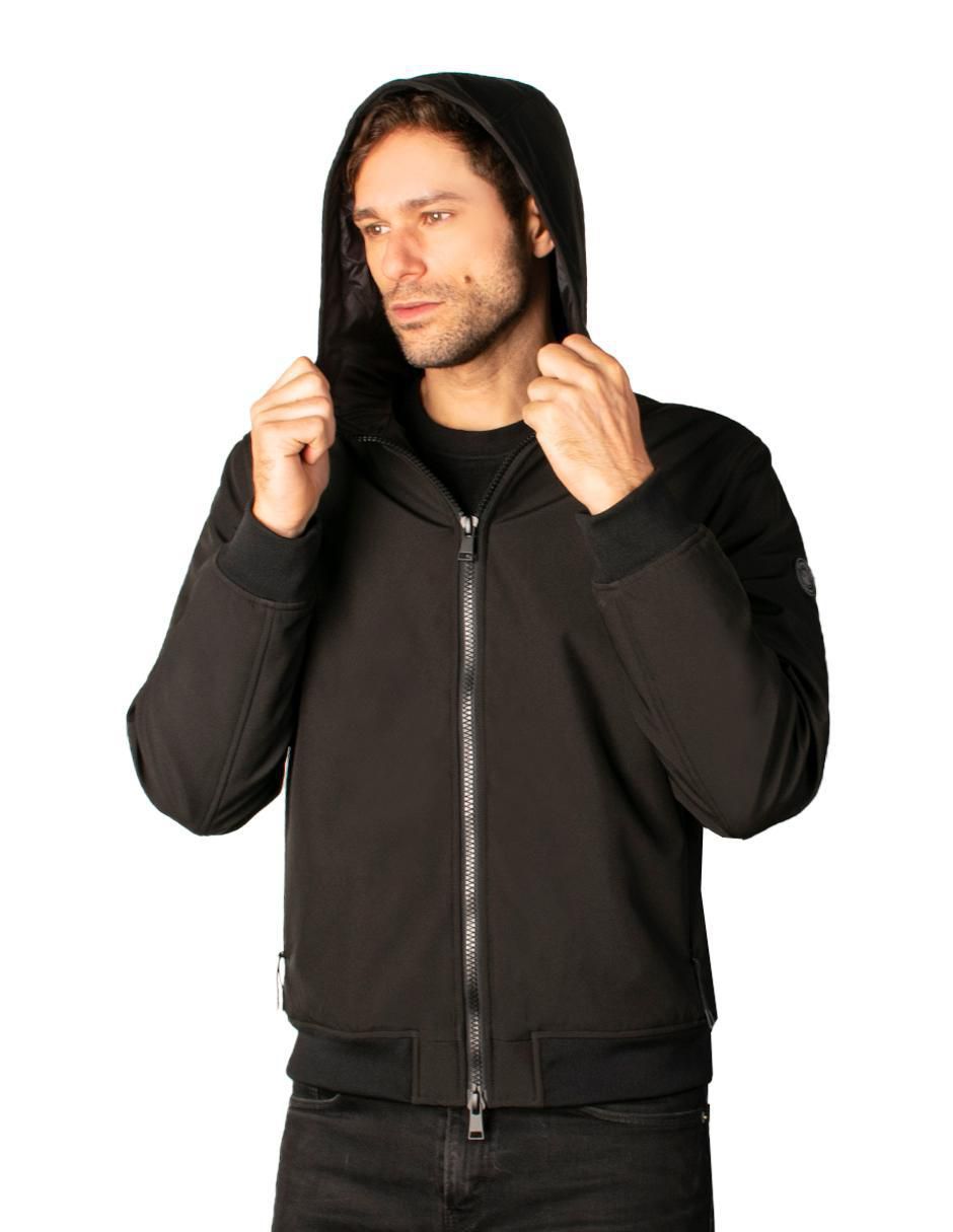 Chamarra casual con capucha para hombre 5