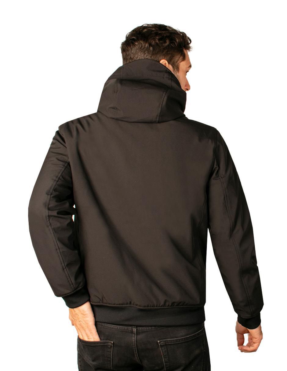 Chamarra casual con capucha para hombre 6