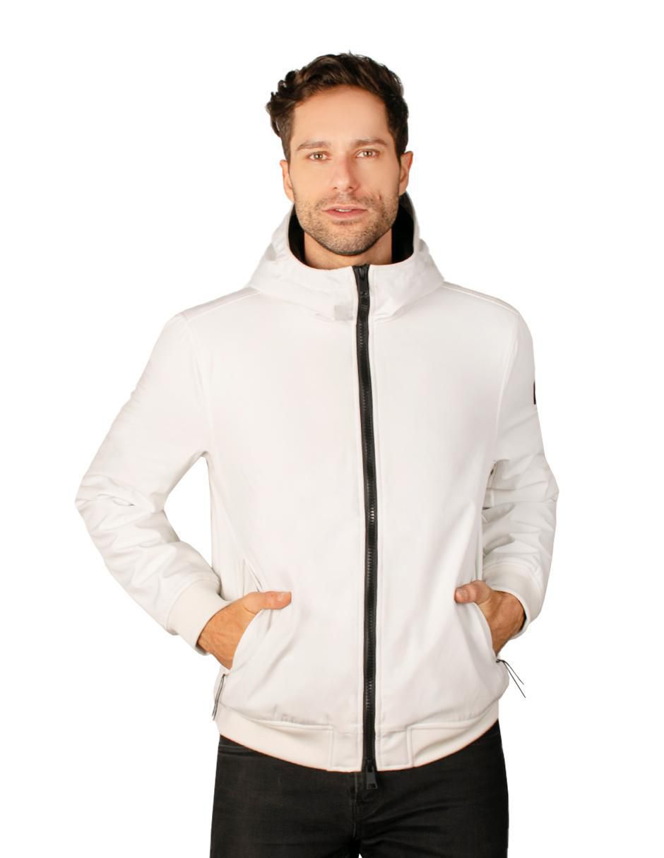 Chamarra casual con capucha para hombre Chamarra casual con capucha para hombre