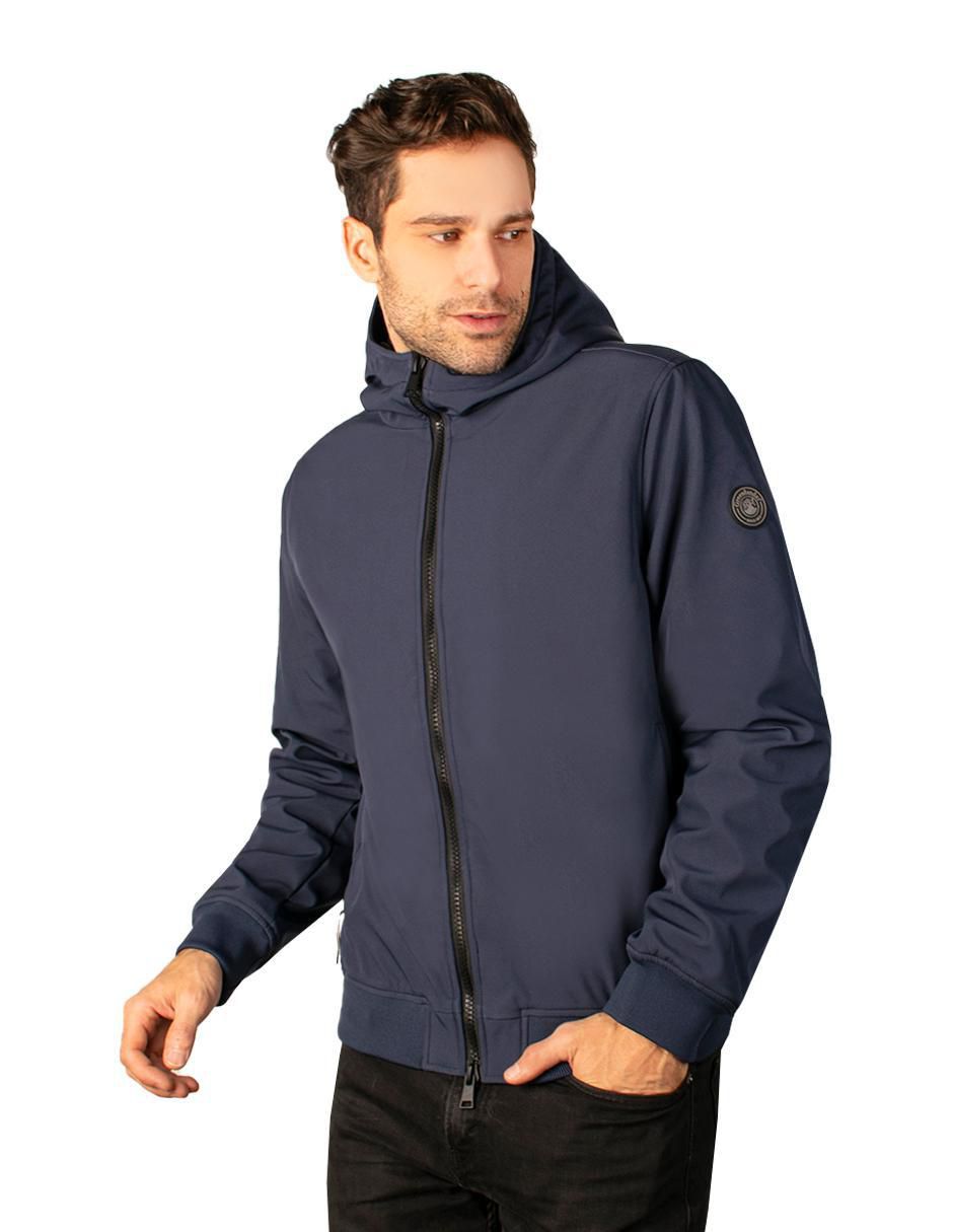 Chamarra casual Greenlander con capucha para hombre
