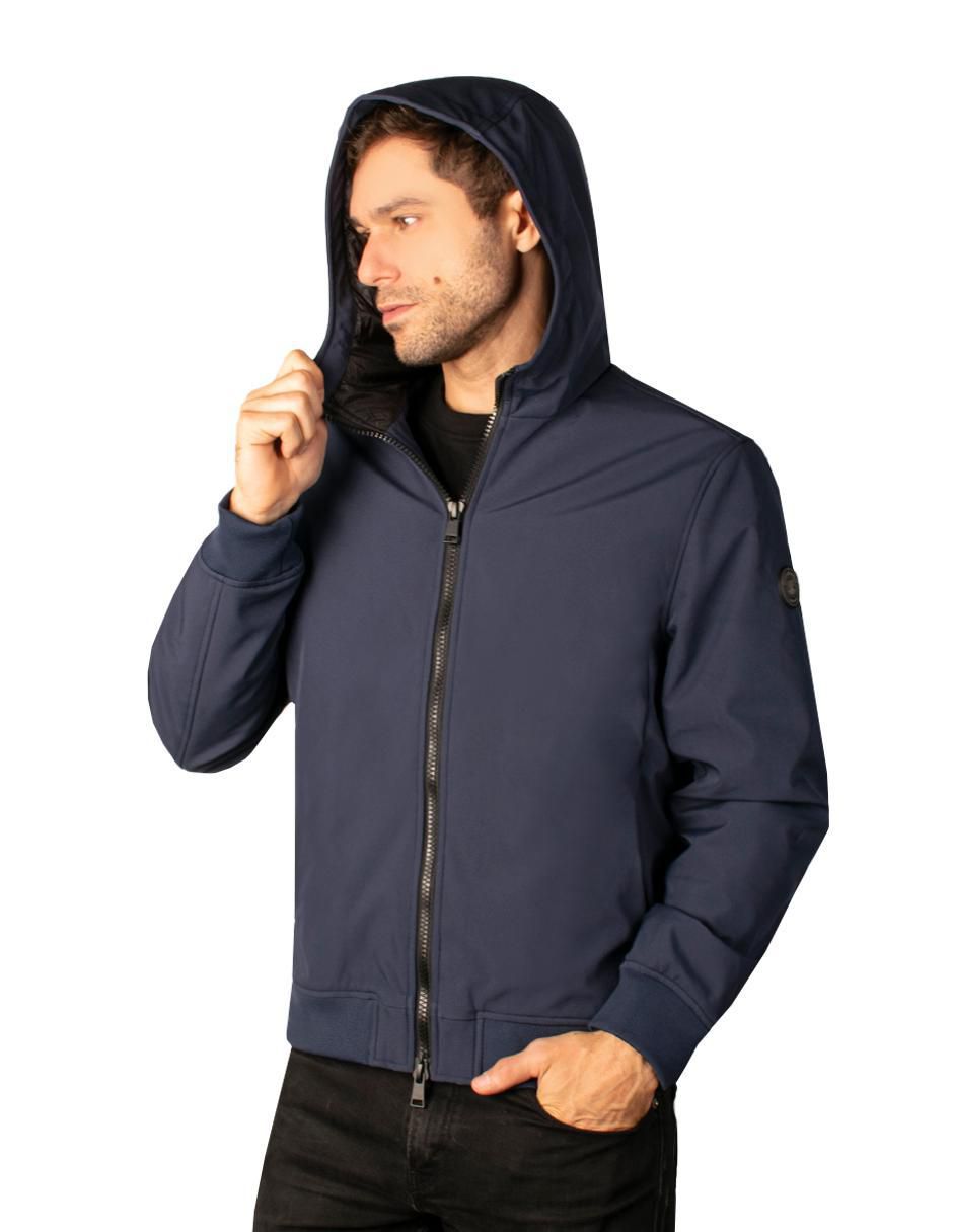 Chamarra casual Greenlander con capucha para hombre