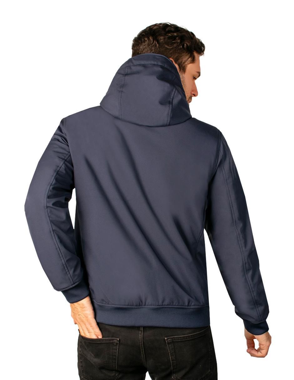 Chamarra casual Greenlander con capucha para hombre