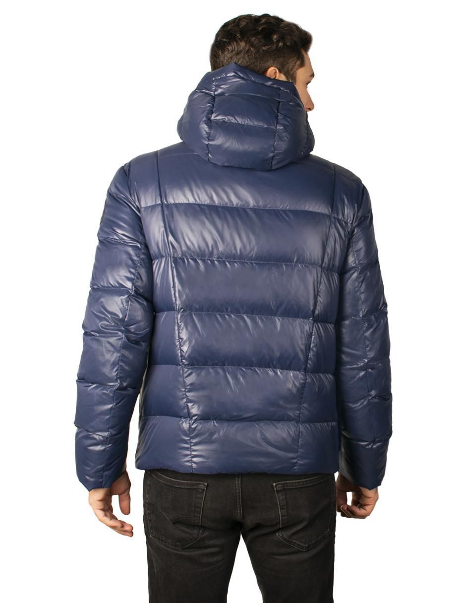 Chamarra acolchada con capucha para hombre 6