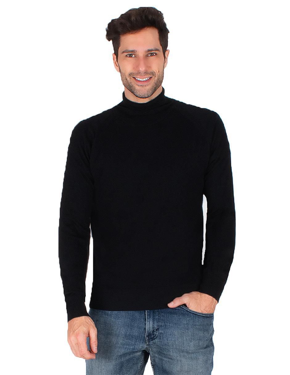 Suéter cuello alto para hombre