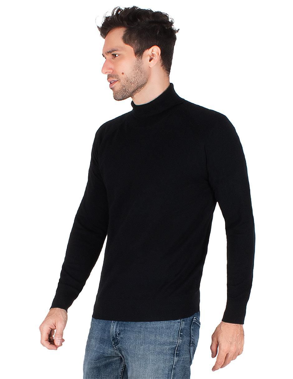Suéter cuello alto para hombre 2