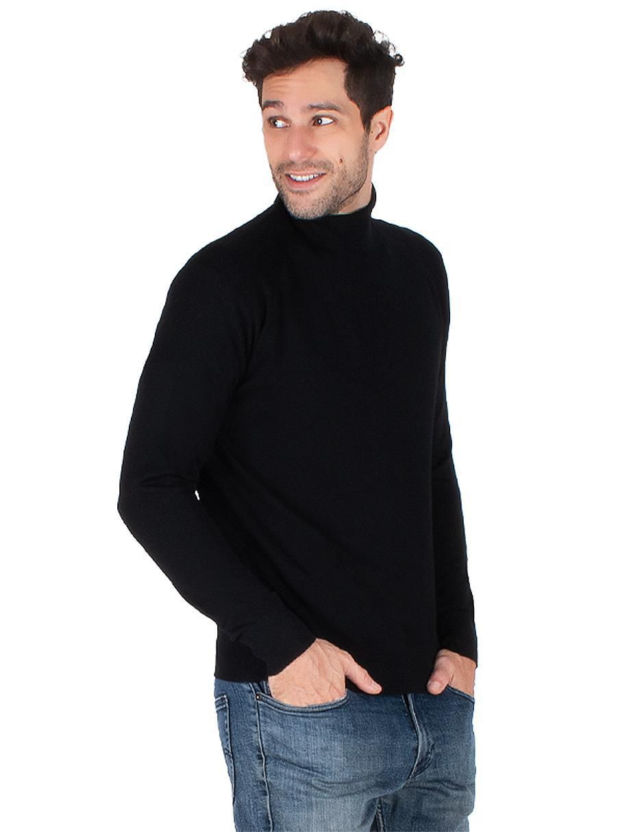 Suéter cuello alto para hombre 3