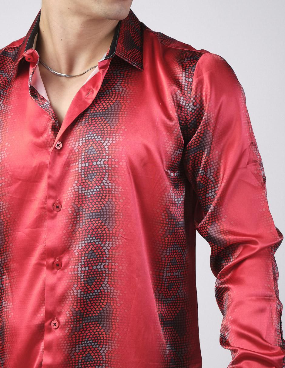 Camisa casual manga larga para hombre 3