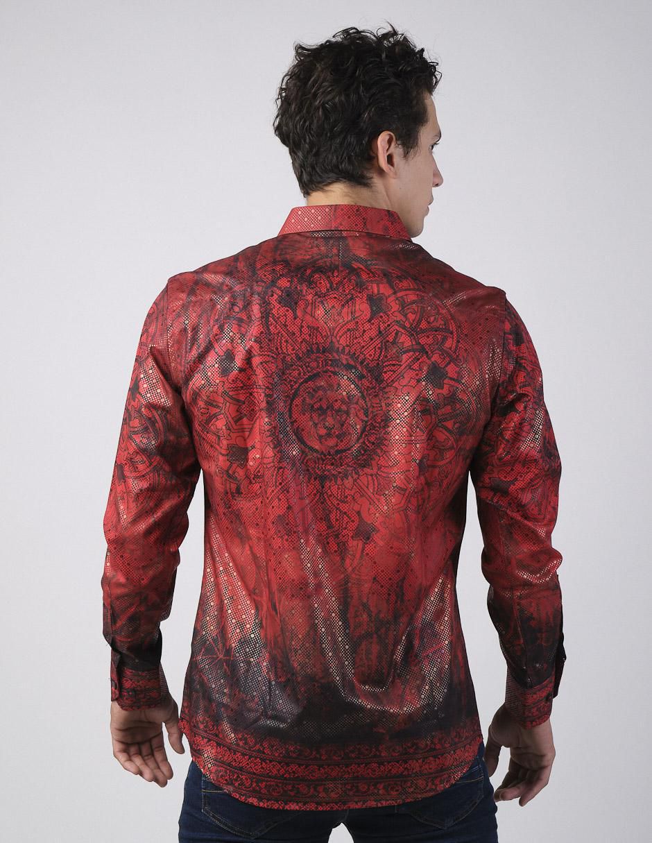 Camisa casual Benziny manga larga para hombre