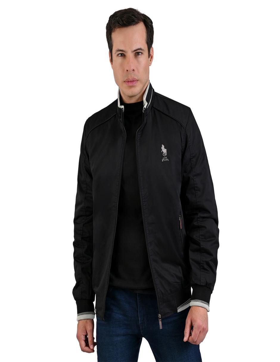 Chamarra casual con bolsillos para hombre 2