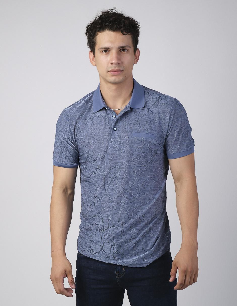 Playera tipo polo para hombre
