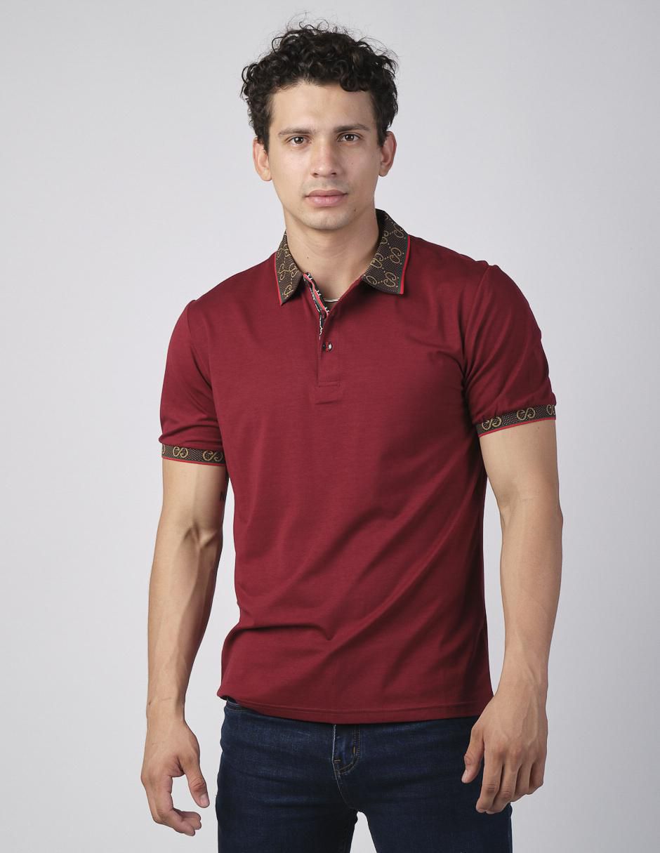 Playera tipo polo BZ-106 para hombre