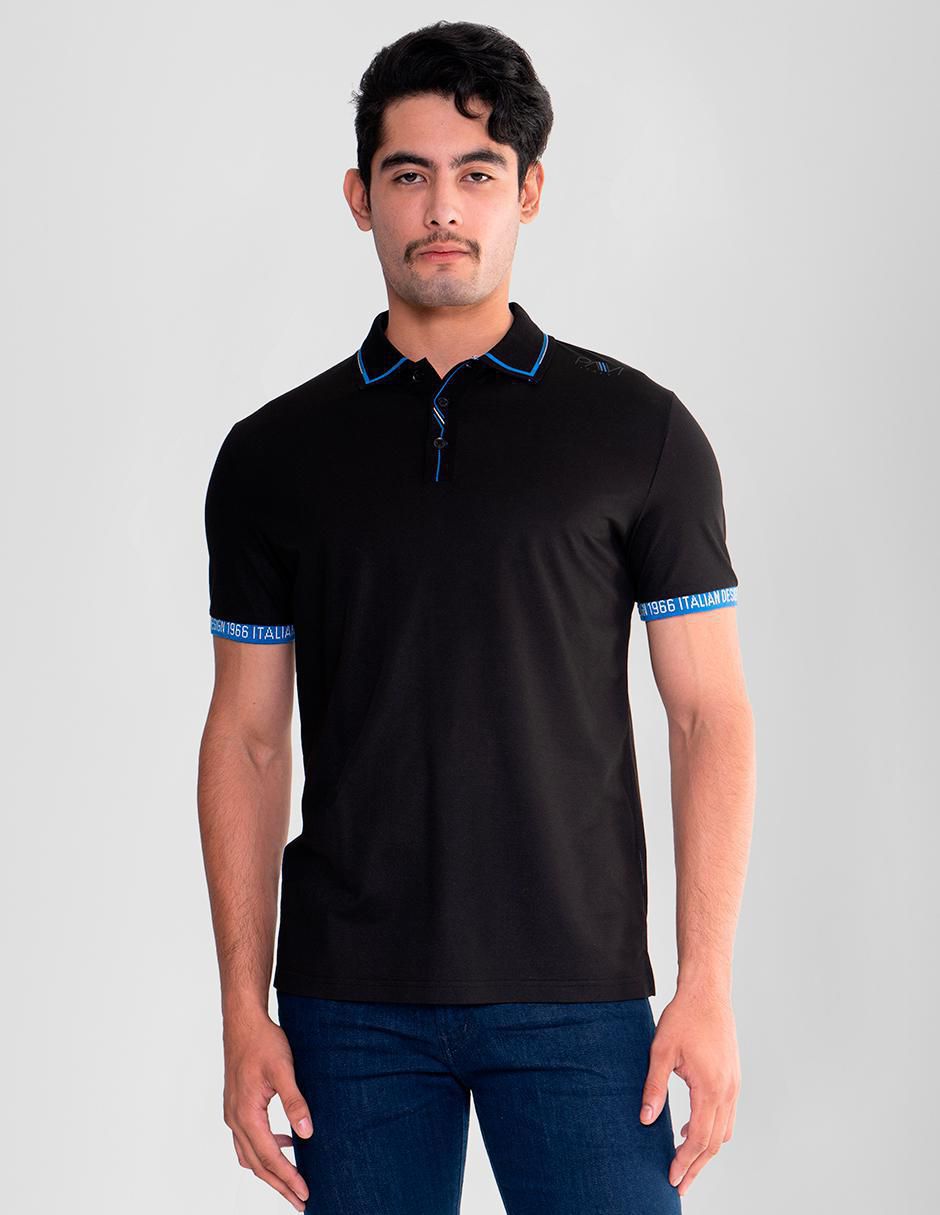 Playera tipo polo 05-3084N para hombre