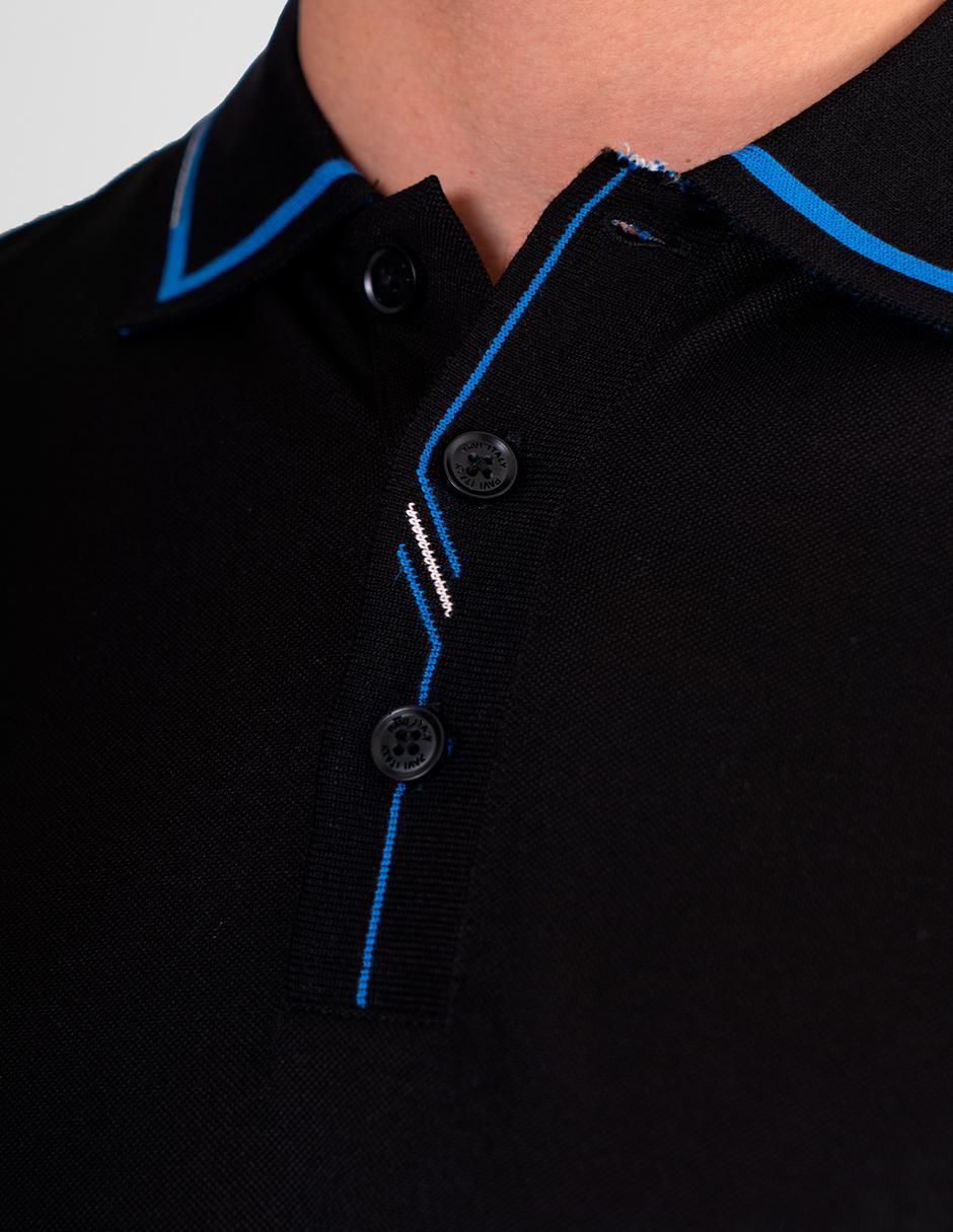 Playera tipo polo 05-3084N para hombre 2
