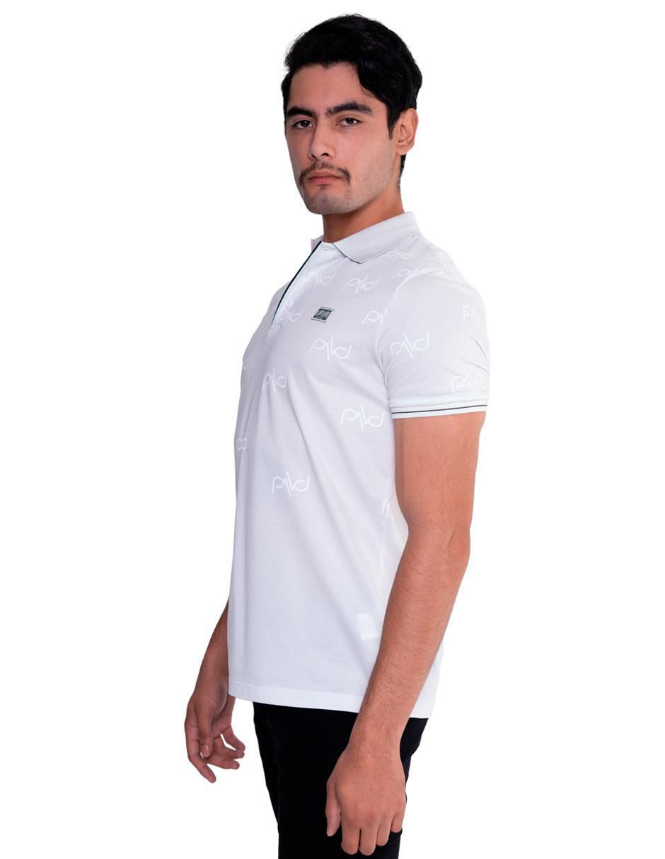 Playera tipo polo 05-3080B para hombre 4