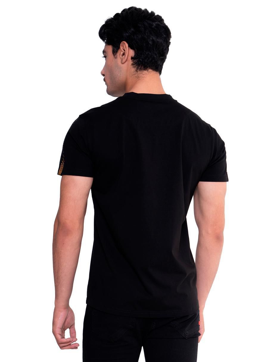 Playera 04-5074n cuello redondo para hombre 4