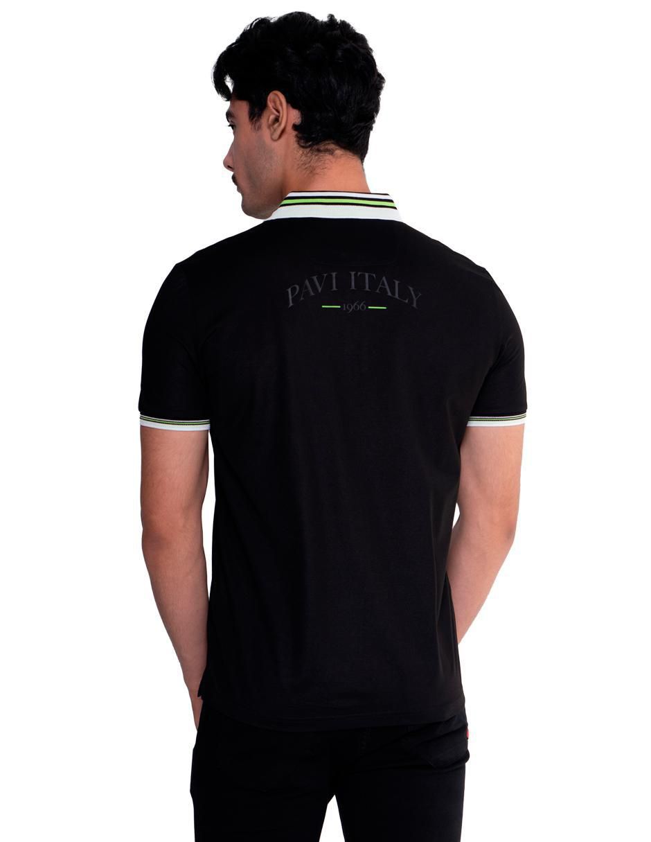 Playera tipo polo 05-3081N para hombre 5