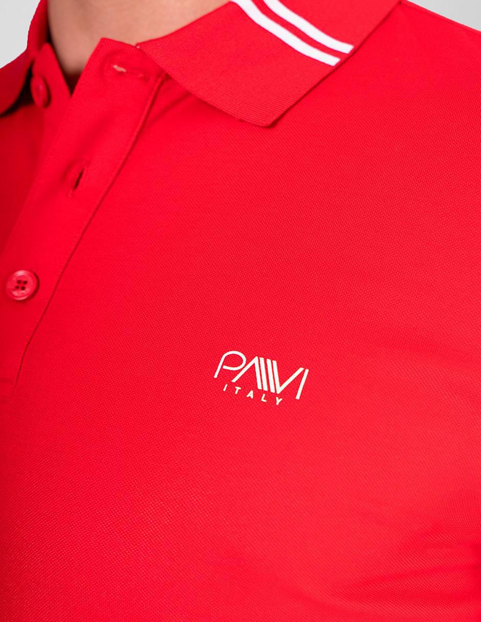 Playera tipo polo 05-3086R para hombre 2