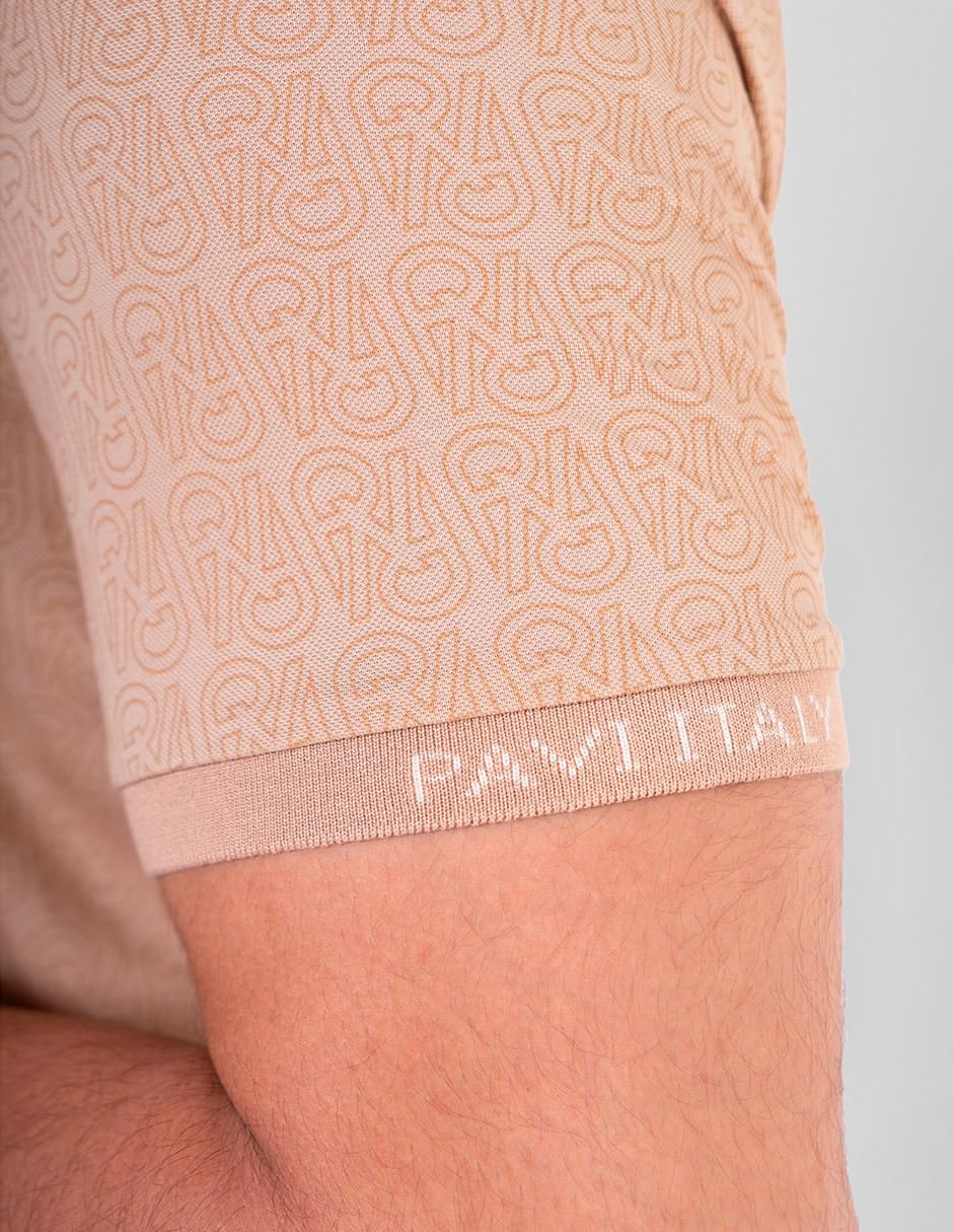 Playera tipo polo 05-3085BE para hombre 4