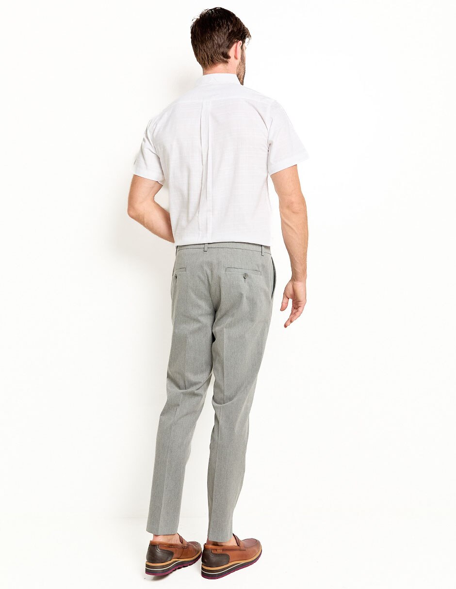 PANTALON HAGGAR G, 32-32, GRIS OBSCURO
