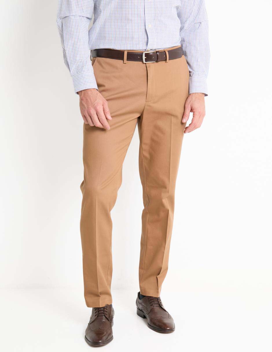 Pantalón slim de algodón para hombre