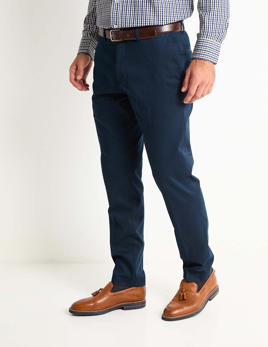 Pantalón slim de algodón para hombre Pantalón slim de algodón para hombre