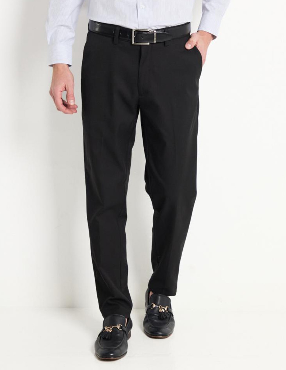 Pantalón de vestir slim de algodón para hombre Pantalón de vestir slim de algodón para hombre
