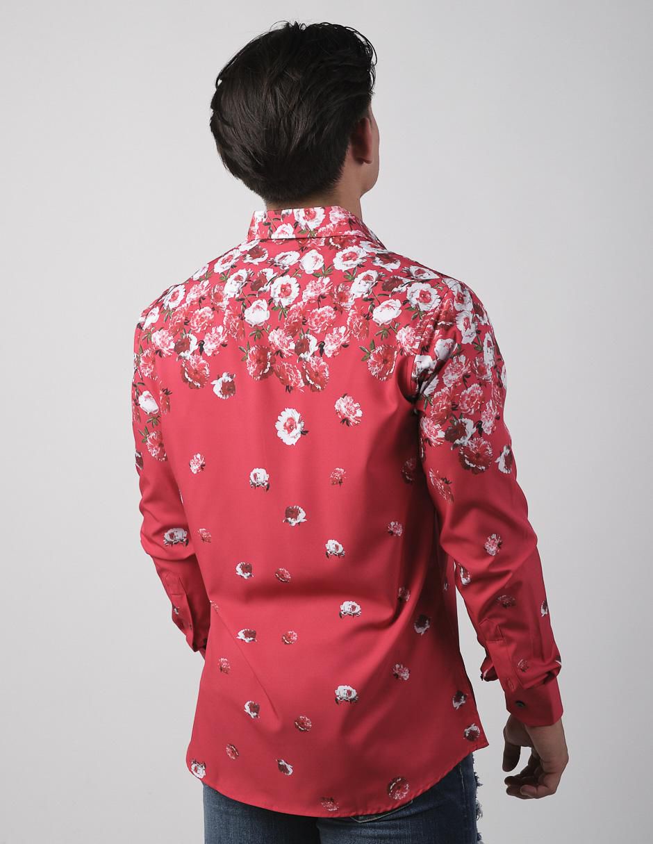 Camisa casual de algodón manga larga para hombre 2