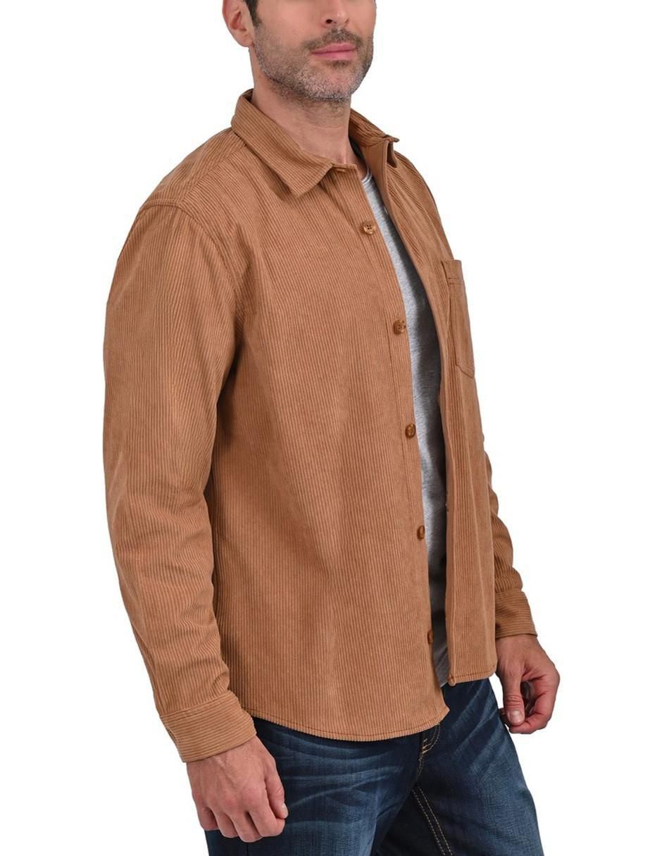 Camisa casual manga larga para hombre 3