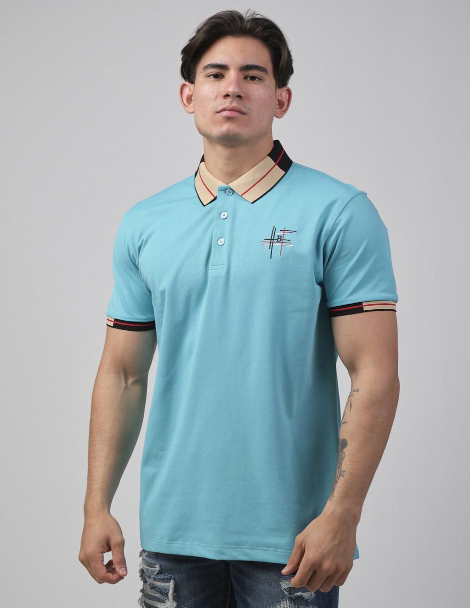 Playera tipo polo Hv-35 para hombre