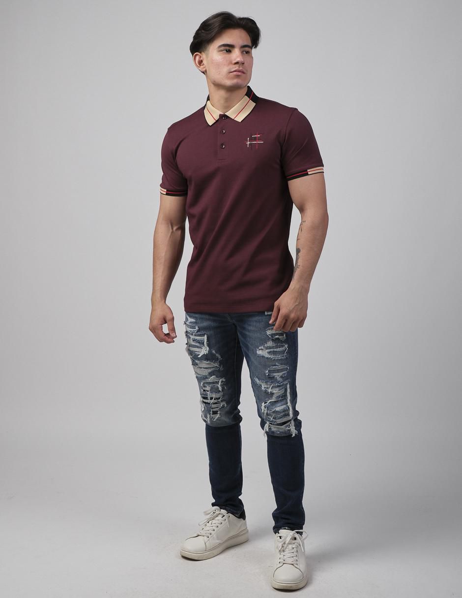Playera tipo polo Hv-35 para hombre 3