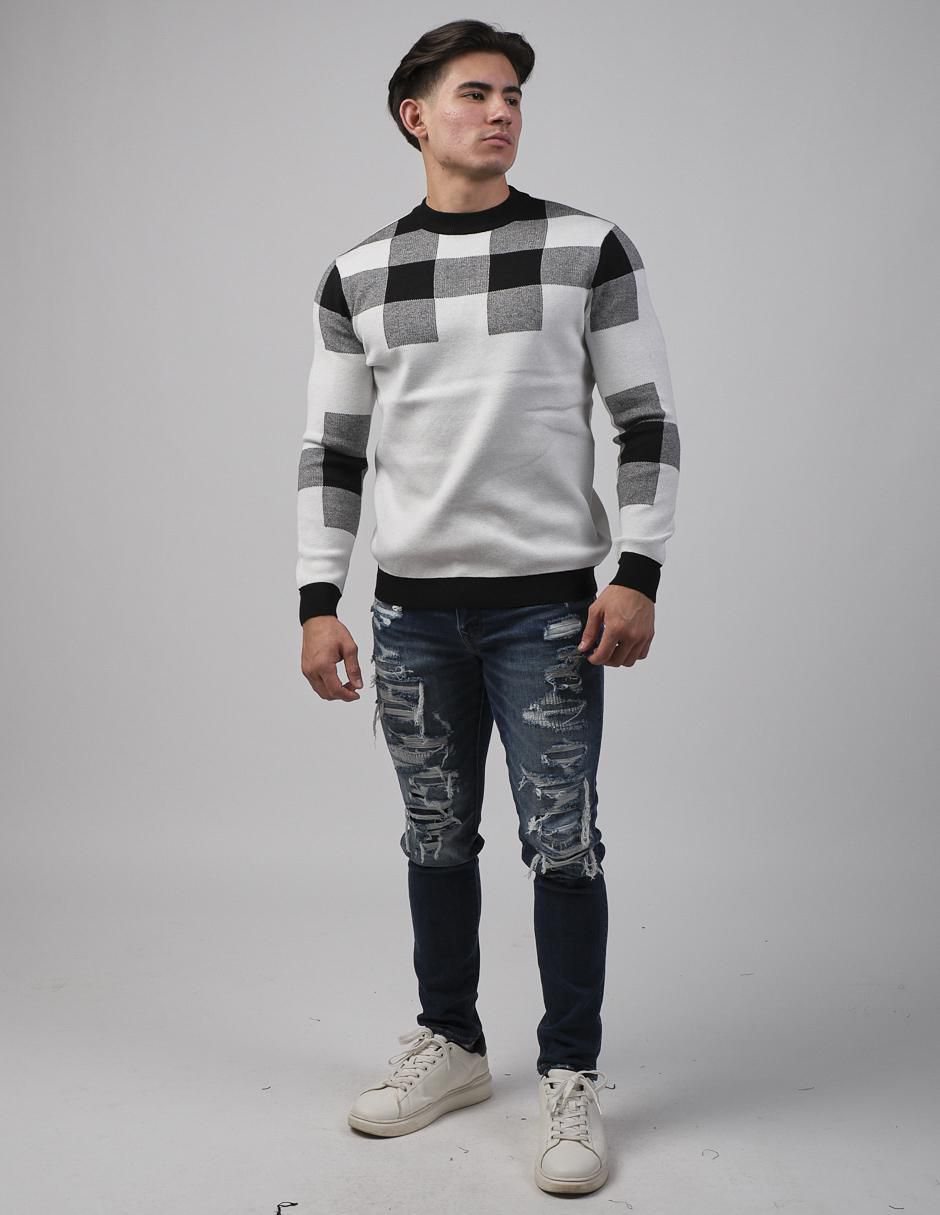 Suéter cuello redondo para hombre 3