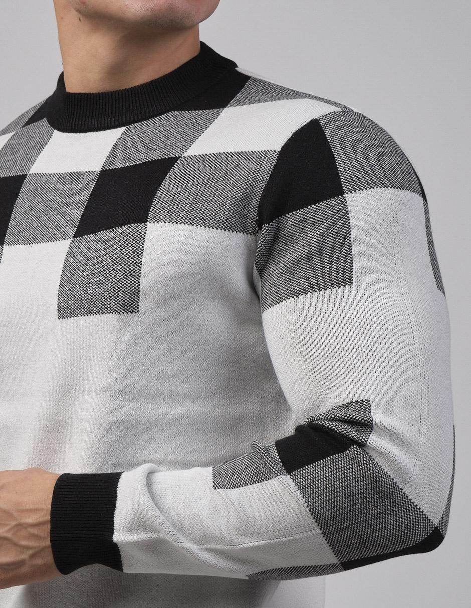 Suéter cuello redondo para hombre 4