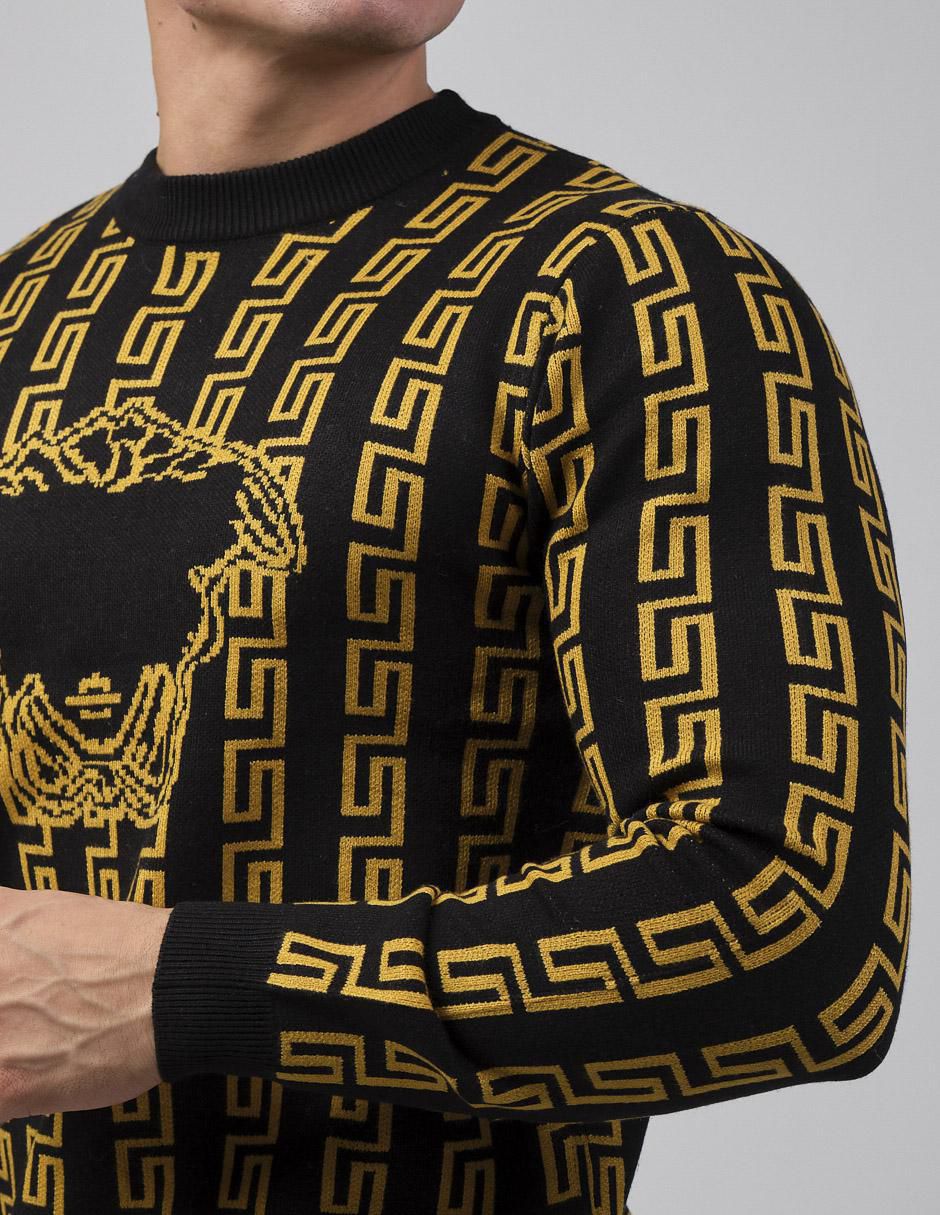Suéter cuello redondo para hombre 4
