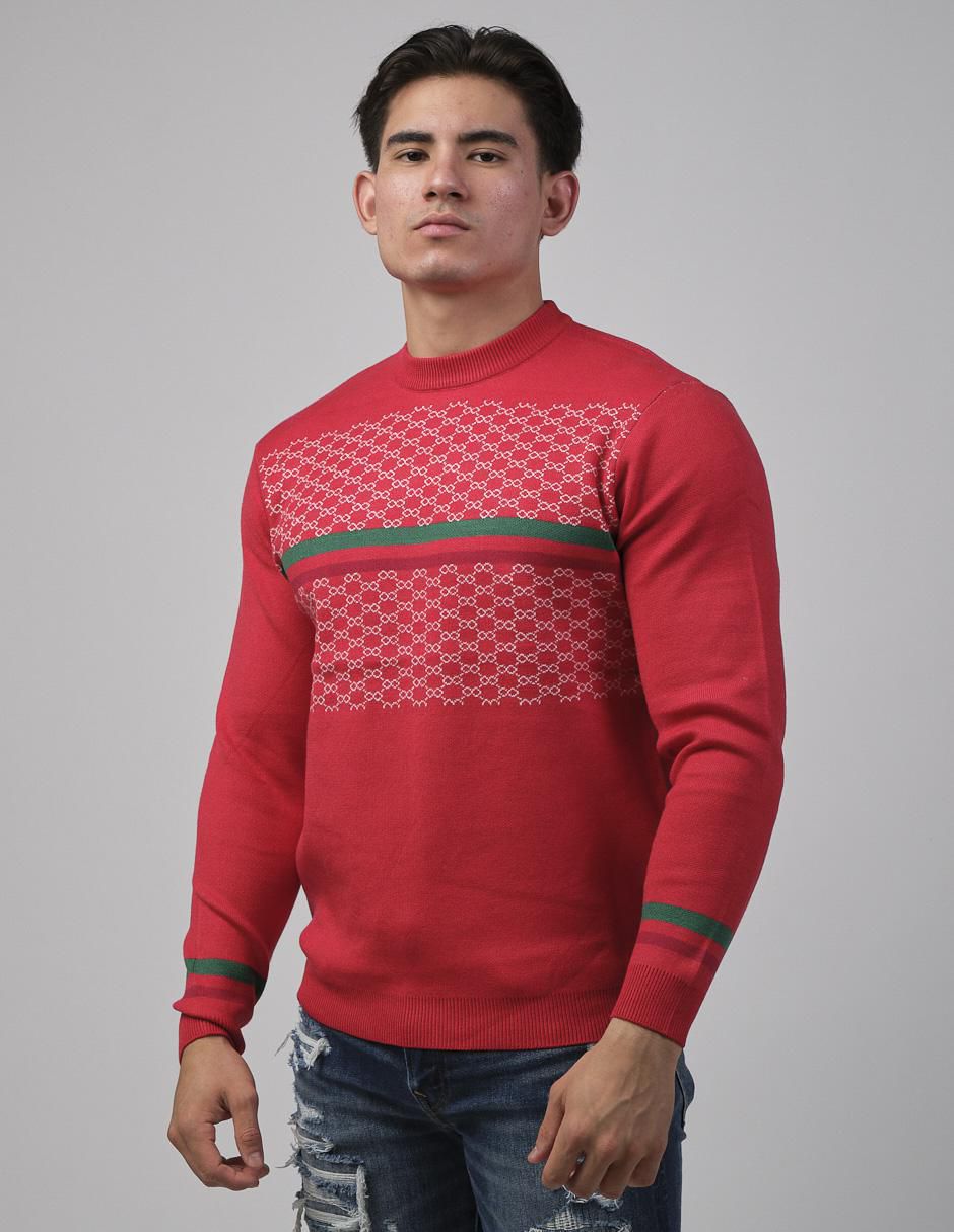 Suéter cuello redondo para hombre