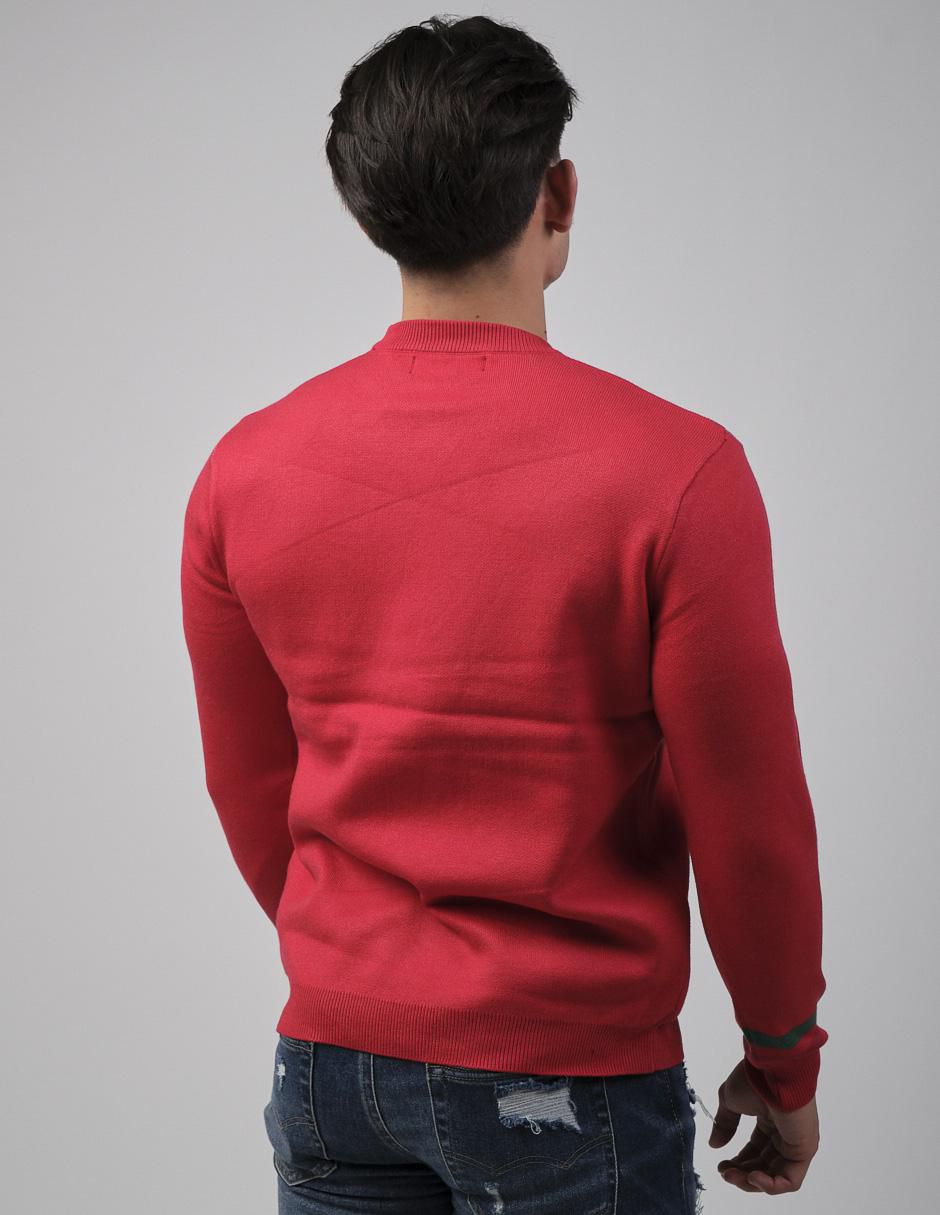 "suéter" moderno "cuello" redondo "para hombre"