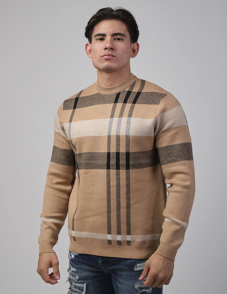 Suéter cuello redondo para hombre Suéter cuello redondo para hombre