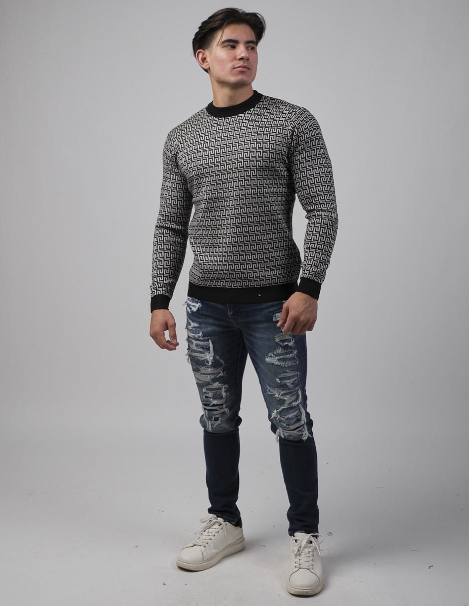 Suéter cuello redondo para hombre 3