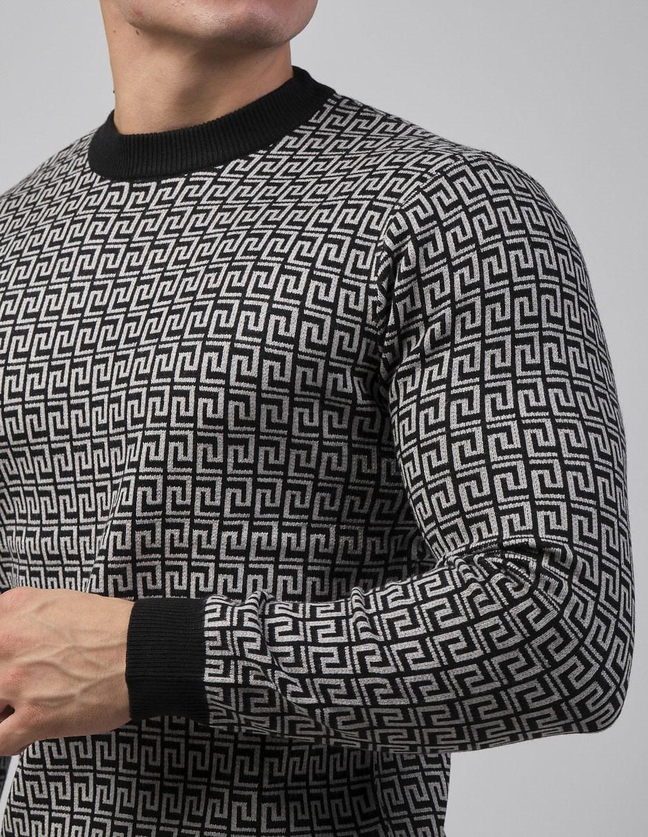 Suéter cuello redondo para hombre 4