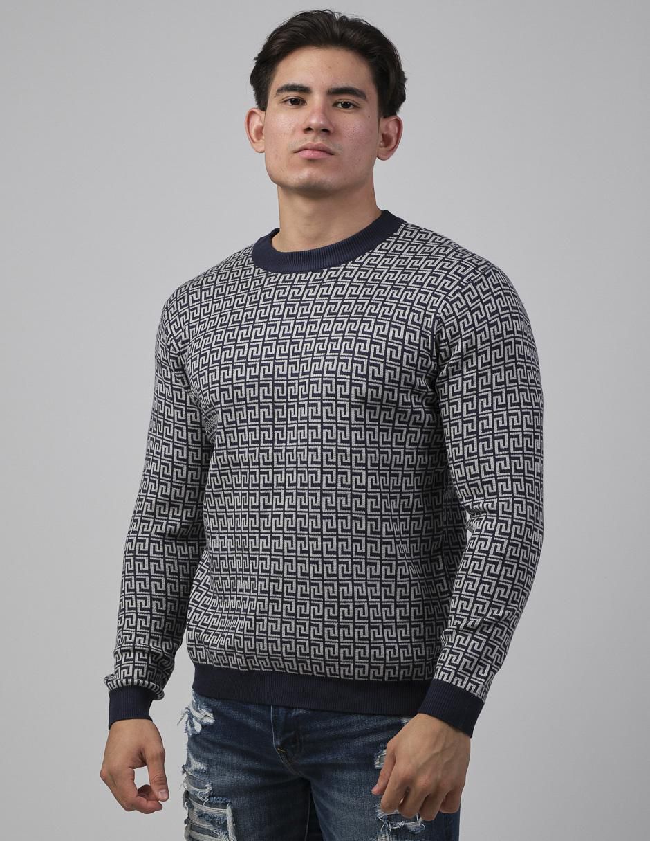 Suéter cuello redondo para hombre